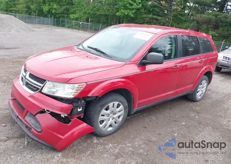 2015 Dodge Journey Cvp/Se Plus из США, поврежденный, VIN 3C4PDCAB2FT577385